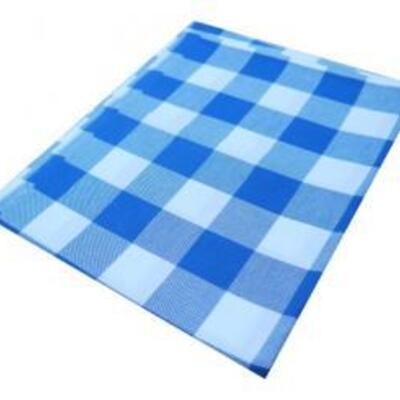 ../frankl24shop/tischdecke blau weiß karriert